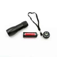 Camping waterproof Metal hand Free Outdoor Led Torch For Emergency and Self Defense