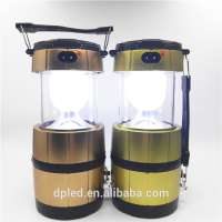 Barrel shape solar rechargeable camping lantern light 518