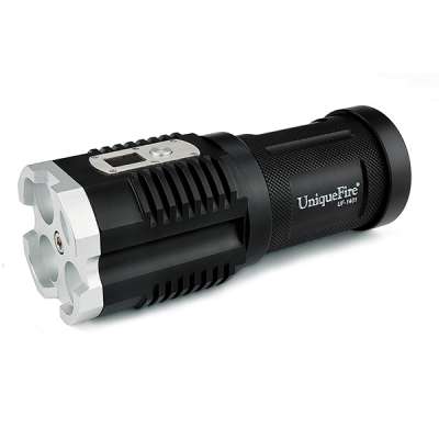 UniqueFire Rechargeable Cree 4 LED 4000 Lumens Digital display Strong Torch Light