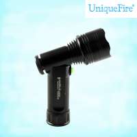 UniqueFire 4000Lumens incandescent test torch light model right angle flashlight