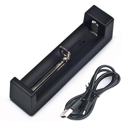 single 18650  lithium battery usb charger